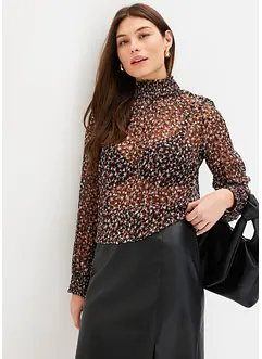 Blusa in chiffon, bonprix