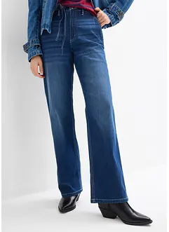 Jeans straight, vita alta, bonprix