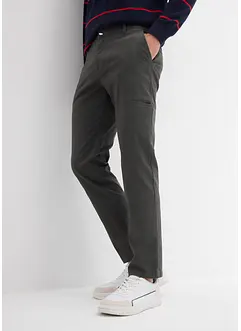 Pantaloni elasticizzati con tasca per cellulare regular fit, straight, bonprix