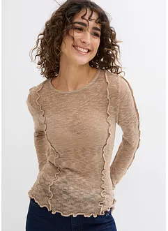 Maglia in trama operata, bonprix