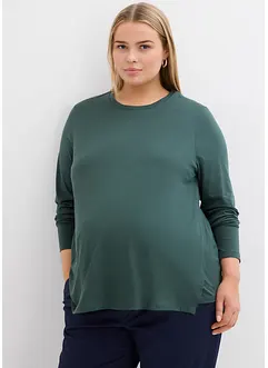 Maglia prémaman / da allattamento in puro cotone biologico (pacco da 2), bonprix