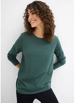 Maglia prémaman / da allattamento in puro cotone biologico (pacco da 2), bonprix