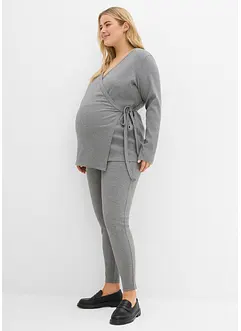 Maglia incrociata e leggings prémaman (set 2 pezzi), bonprix
