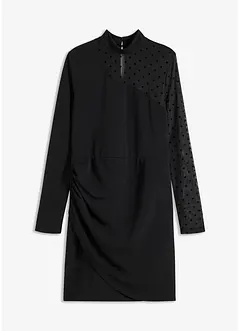 Abito monospalla aderente, bonprix