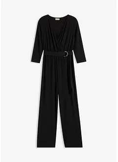 Tuta elegante con maniche a 3/4 e cintura, bonprix