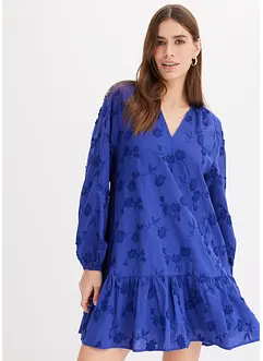 Abito con applicazioni floreali, bonprix