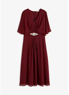 Abito in chiffon con applicazione di strass, bonprix