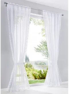 Tenda ricamata con fermatenda (pacco da 1), bonprix