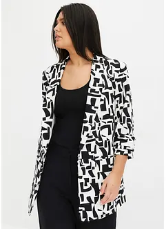 Blazer lungo in fantasia, bonprix