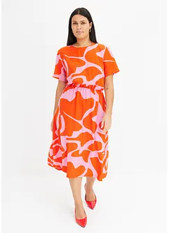 Abito midi fantasia, bonprix