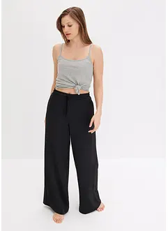 Pantaloni loungewear larghi, ultrasoft, bonprix