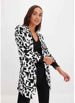 Blazer lungo in fantasia, bonprix