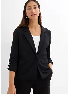 Blazer in felpa di misto viscosa, bonprix