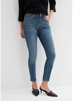 Jeans skinny elasticizzati, vita alta, bonprix