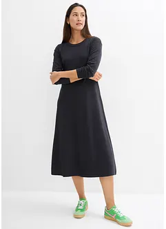 Abito di jersey in puro cotone biologico pesante, bonprix