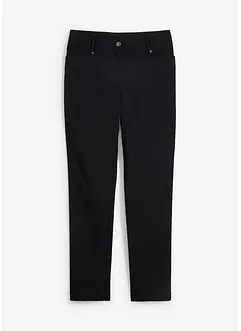 Pantaloni elasticizzati in bengalina con cinta comoda, straight, bonprix
