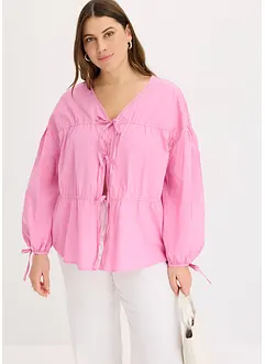 Blusa con laccetti, bonprix
