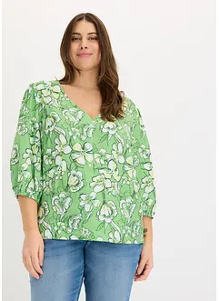 Blusa in fine tessuto misto viscosa, bonprix