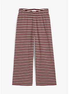 Pantaloni in jersey di cotone operato, bonprix