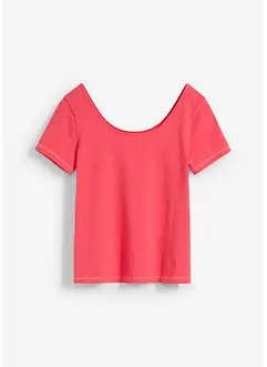 T-shirt con scollatura profonda sulla schiena, bonprix