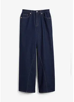 Jeans wide leg, vita alta, bonprix