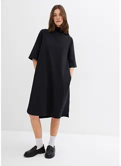 Abito in maglina di misto cotone biologico elasticizzato, bonprix