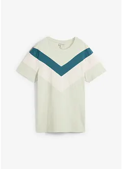 T-shirt con cotone biologico, slim fit, bonprix