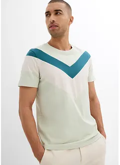 T-shirt con cotone biologico, slim fit, bonprix