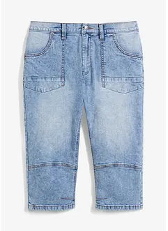 Jeans a pinocchietto elasticizzati regular fit, straight, bonprix