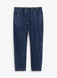 Jeans elasticizzati relaxed fit con elastico in vita, straight, bonprix
