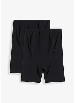 Pantaloncini premaman "anti-sfregamento" con poliammide rinfrescante (pacco da 2), bonprix