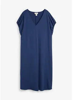 Abito in jersey di misto viscosa con scollo a V, bonprix