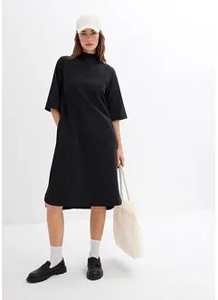 Abito in maglina di misto cotone biologico elasticizzato, bonprix