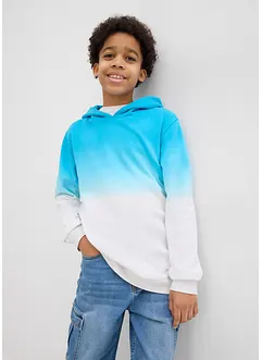 Felpa con cappuccio e colori sfumati, bonprix