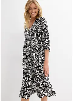 Abito midi in viscosa fluente, bonprix