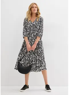 Abito midi in viscosa fluente, bonprix