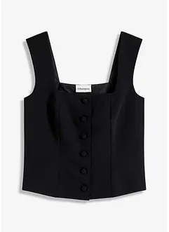 Top con bottoni, bonprix