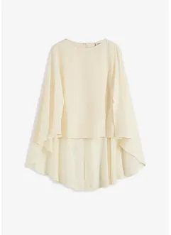 Blusa con mantella, bonprix