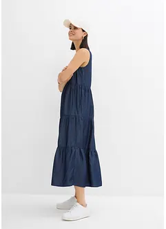 Abito midi in lyocell liscio, bonprix