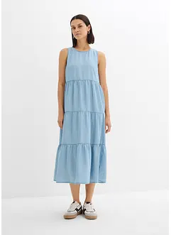 Abito midi in lyocell liscio, bonprix
