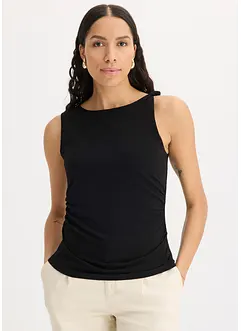 Top in jersey con dettaglio attorcigliato, bonprix