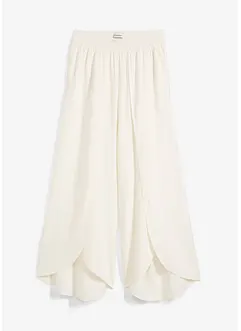 Pantaloni cropped con spacco, bonprix