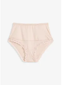 Culotte a vita alta lucida con effetto modellante medio, bonprix