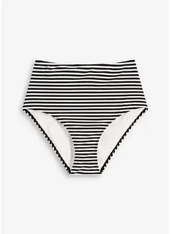 Slip per bikini a vita alta con sgambatura classica, bonprix