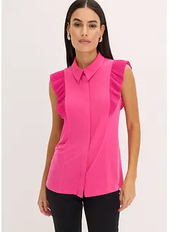 Maglia con volant, bonprix