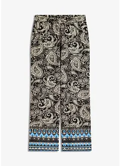 Pantaloni a palazzo in misto viscosa morbido, bonprix