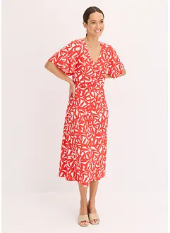 Abito di jersey con arricciatura, bonprix