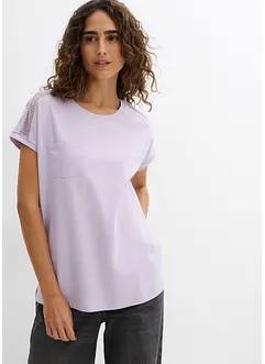Maglia con pizzo, bonprix