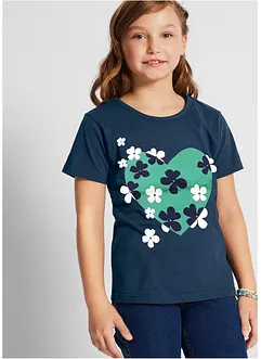 T-shirt (pacco da 2) in cotone biologico, bonprix