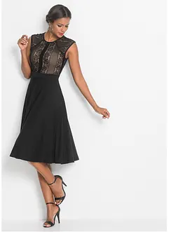 Abito con pizzo, bonprix